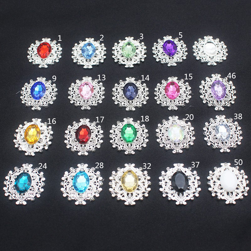 Cocktail Recipe Book - Shiny 25 * 26MM 10Pcs Crystal