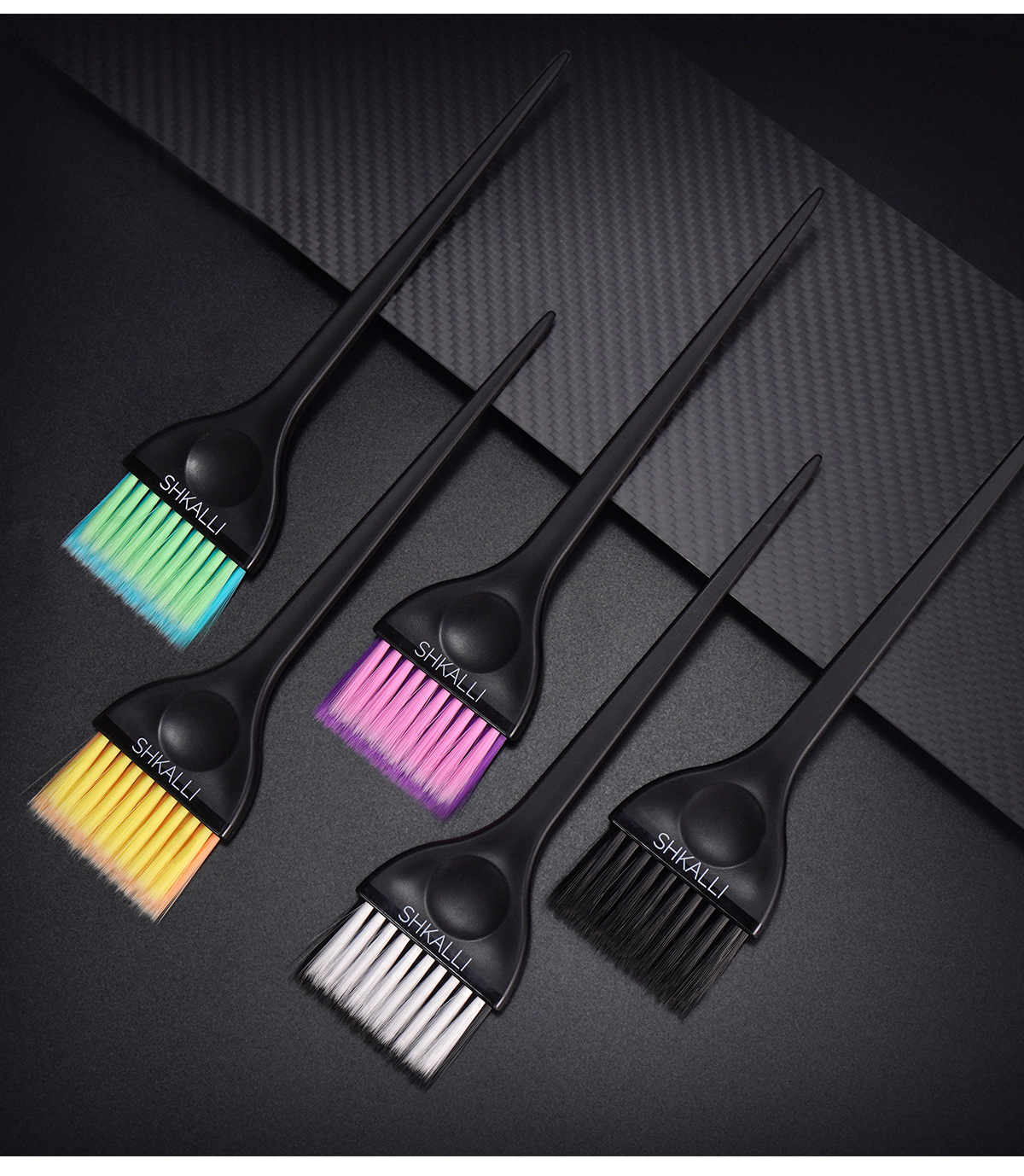 Home Barbershop - Hair Coloring Brushes Plates Dye Cream