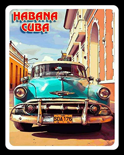 Home Bar And Restaurant - Metal Tin Sign Habana Havana Cuba