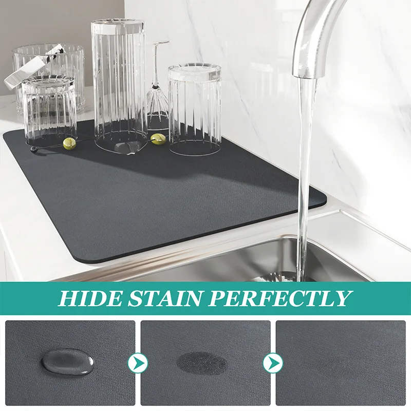 Super Absorbent Kitchen Tablew - Bar Mat Rubber ulasan dan harga