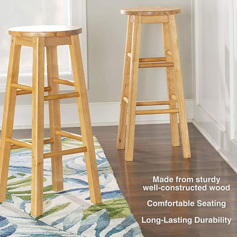 29 Inch Tall Classic Round Sea - Home Bar Stools ulasan dan harga