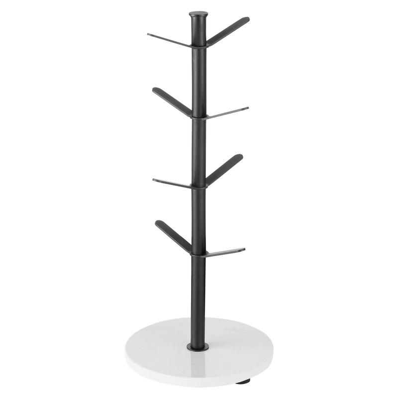 Mug Holder Tree with Marble Ba - Home Bar And Counter ulasan dan harga