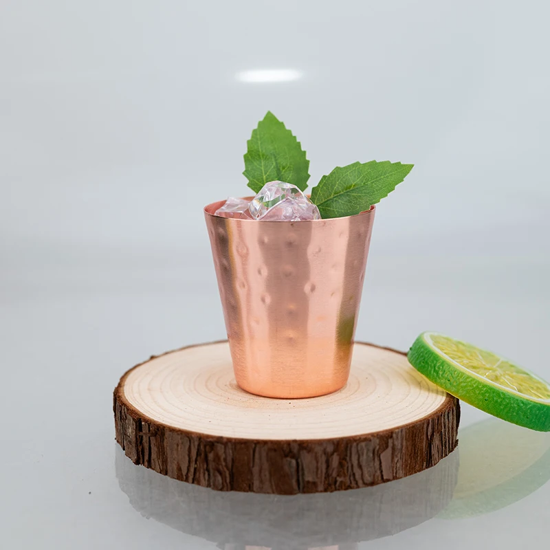 4Pcs New 100% Copper Cups Pure - Mule Copper Mug ulasan dan harga
