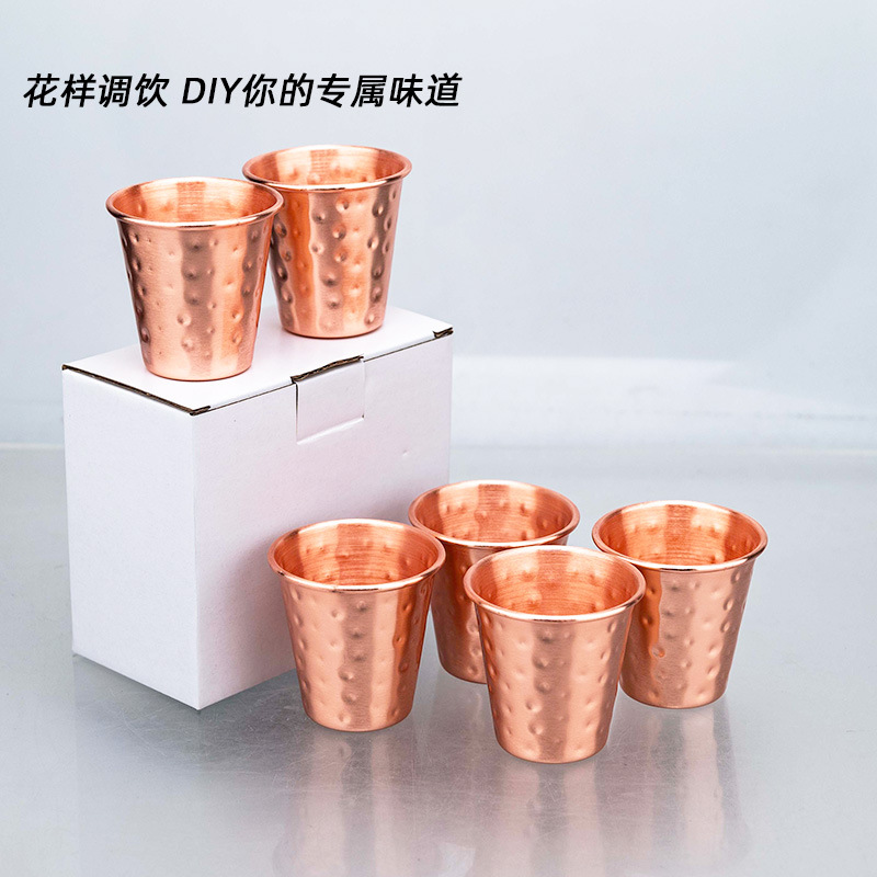 1pc 70ml Copper Vintage Style  - Mule Copper Mug ulasan dan harga