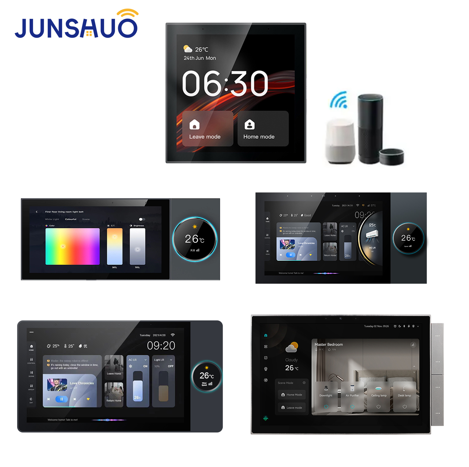 Smart Home Gateway WiFi 6 Inch - Home Bar Android ulasan dan harga