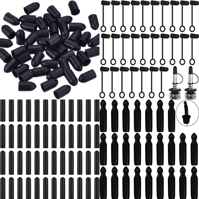 10pcs Rubber Pourer Cap Winte  - Speed Pourer Cap ulasan dan harga