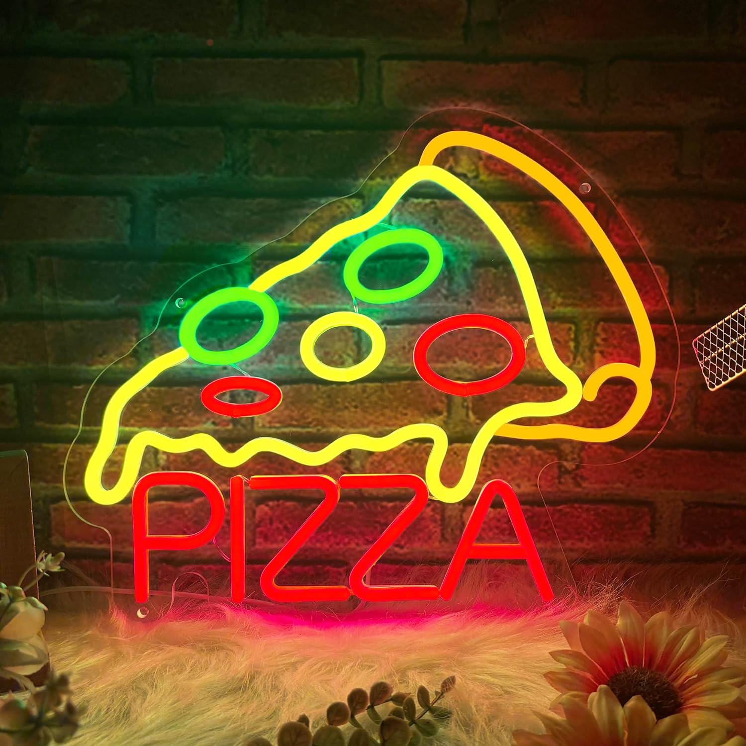 Pizza Neon Sign Business USB L - Home Bar Signs ulasan dan harga