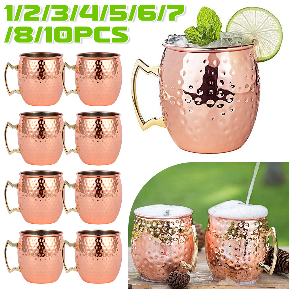 Moscow Mule Mug Durable Copper - Mule Copper Mug ulasan dan harga
