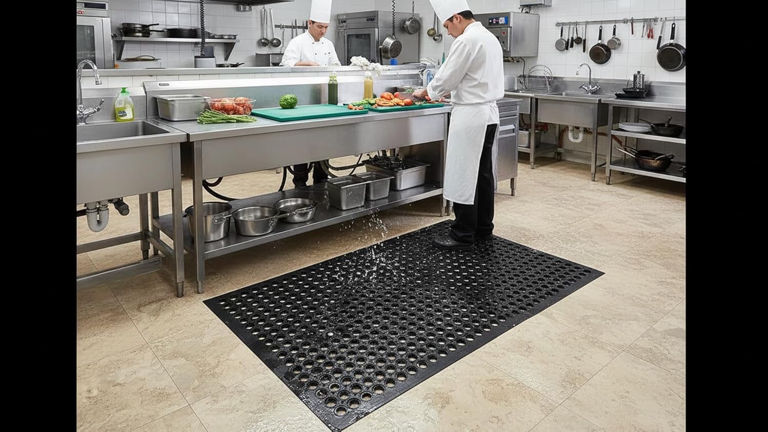 Rubber Floor Mat 3x5FT Anti Fa - Bar Mat Rubber ulasan dan harga
