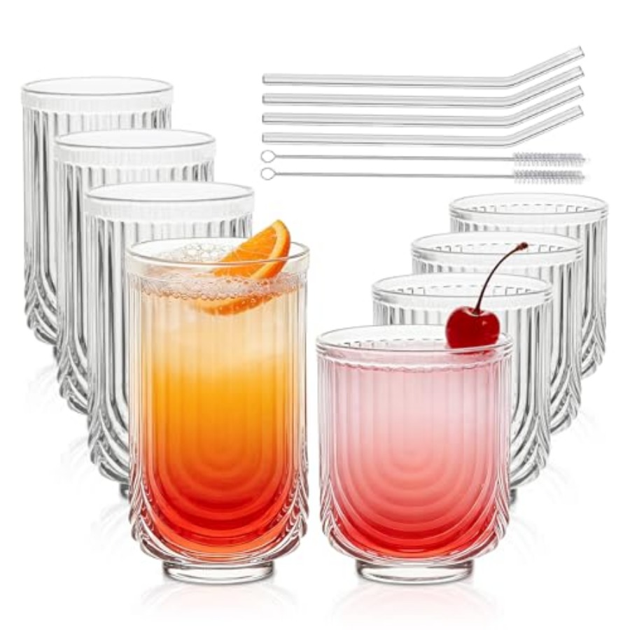 Water Drinking Glasses Set of  - Highball Glass Set ulasan dan harga