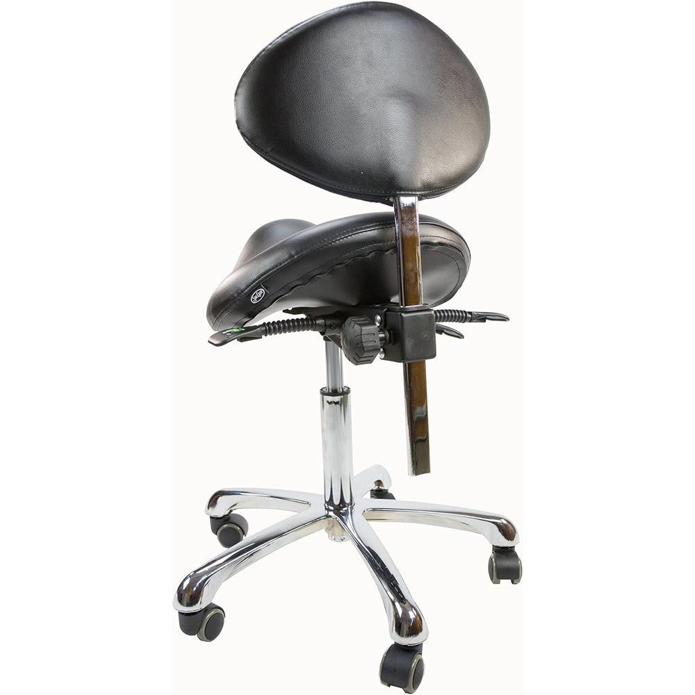 Ergonomic Rolling Stool with A - Home Barber ulasan dan harga