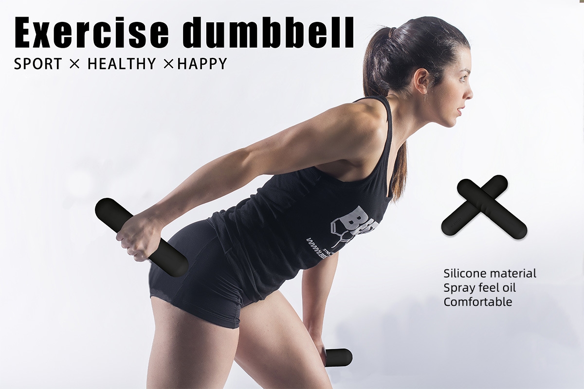 Barbell Bar Beam Silicone Dumb - Bar Mat Rubber ulasan dan harga