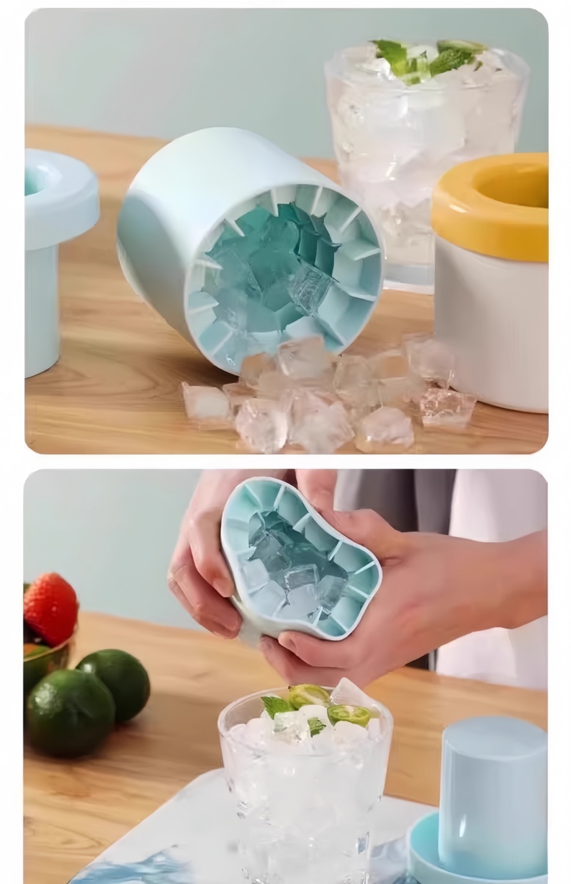 Food Grade Silicone Ice Bucket - Ice Mold Sphere ulasan dan harga