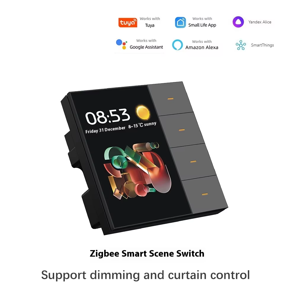 Tuya 3.5inch Smart Home Contro - Home Bar Android ulasan dan harga