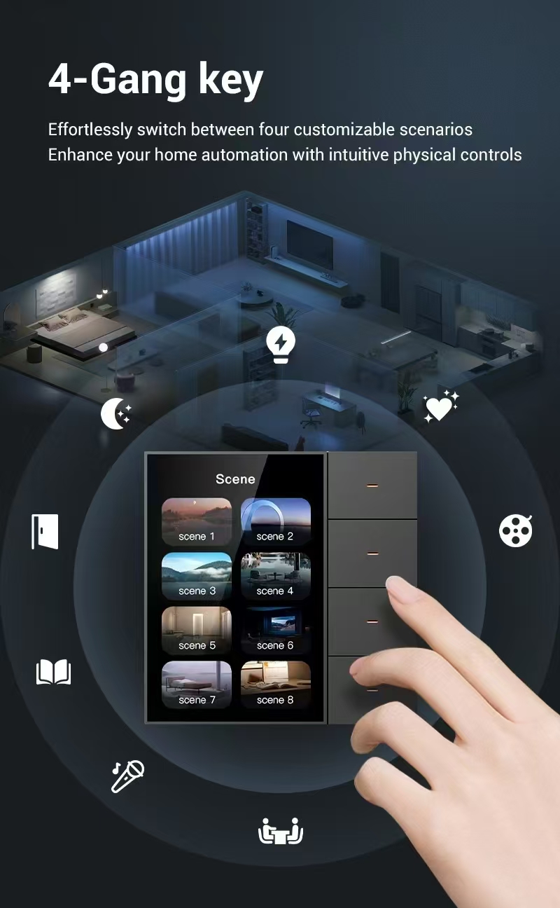 Tuya 3.5inch Smart Home Contro - Home Bar Android ulasan dan harga