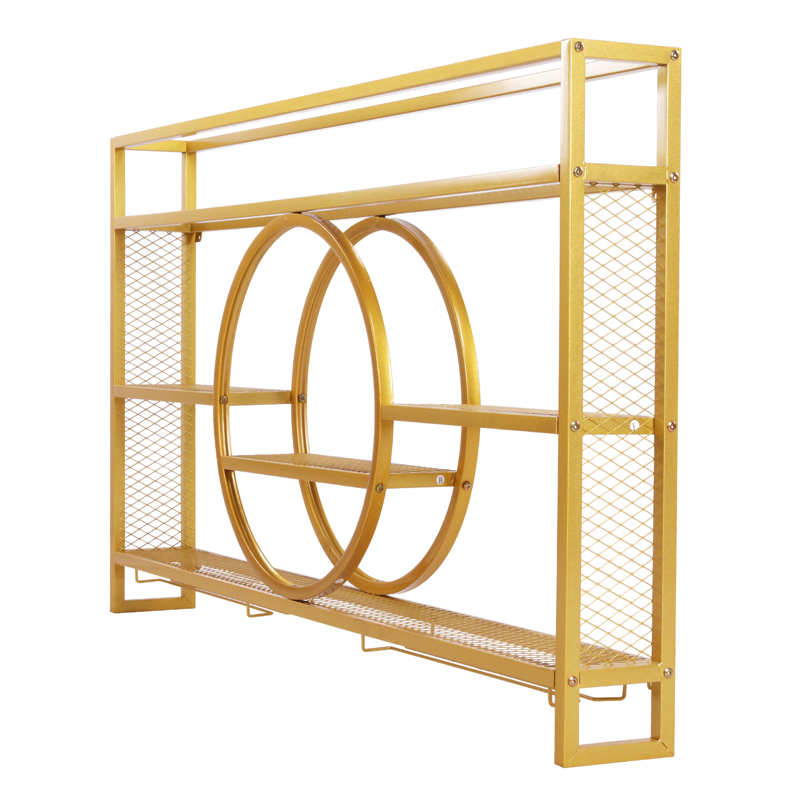 Wine Glass Rack Floating Bar S - Home Bar Shelf ulasan dan harga