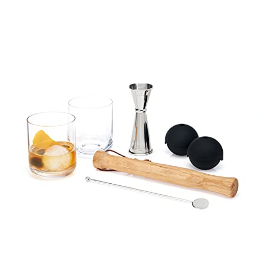 7-Piece Bartender Kit - 2 Crys - Ice Mold Sphere ulasan dan harga