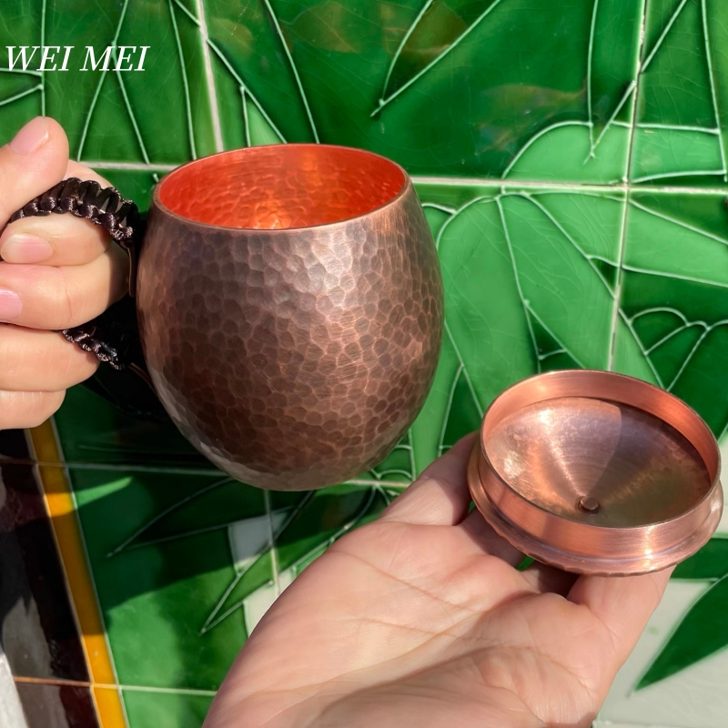 Vintage Pure Copper Coffee Mug - Mule Copper Mug ulasan dan harga