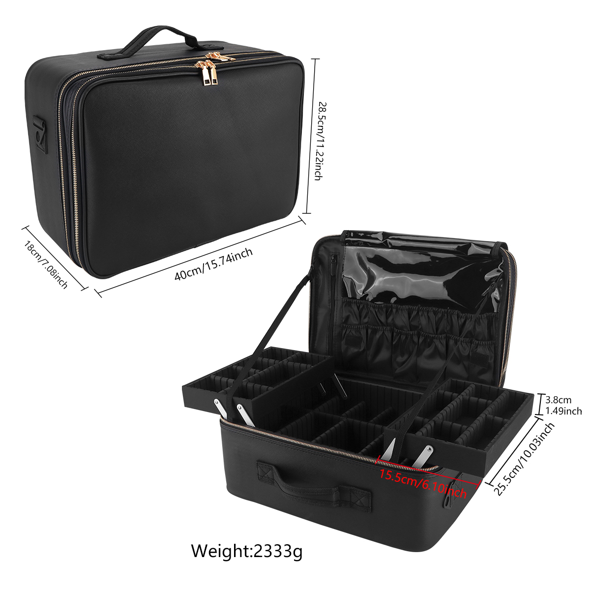Women Travel Cosmetic Case Org - Home Barbershop ulasan dan harga