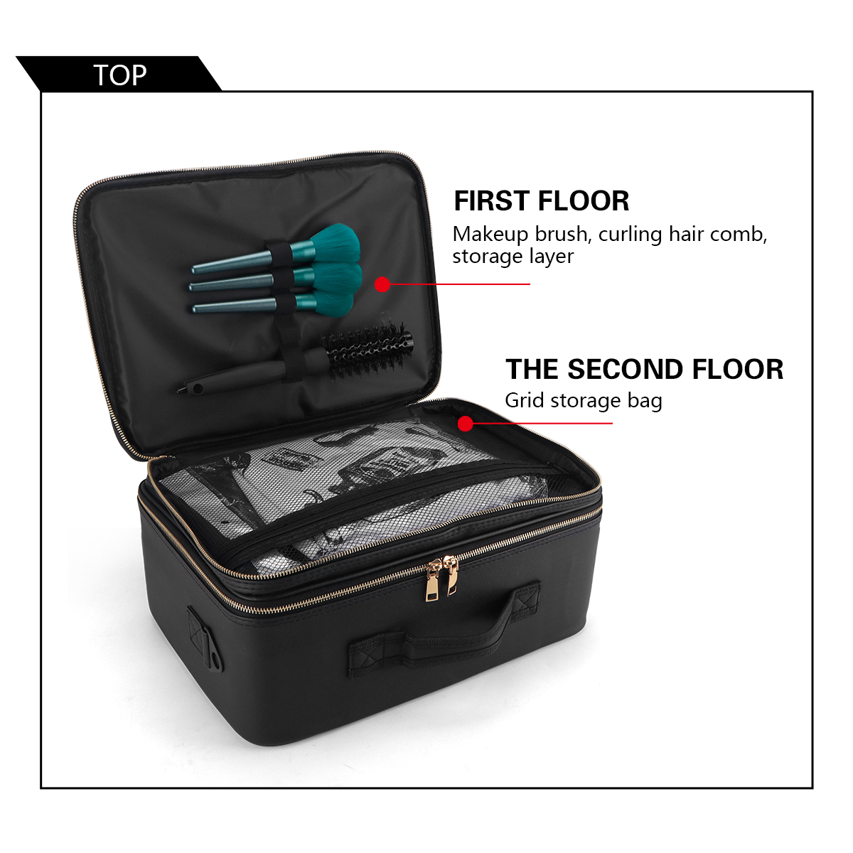 Women Travel Cosmetic Case Org - Home Barbershop ulasan dan harga