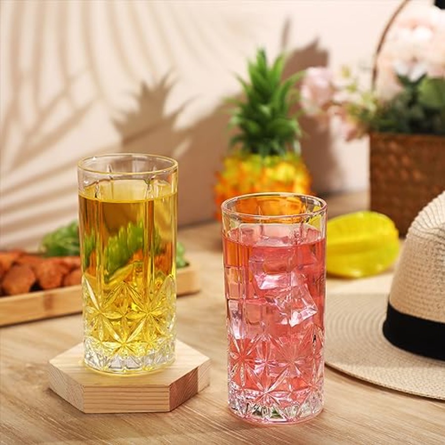 Set of 12 Tall Highball Glasse - Highball Glass Set ulasan dan harga