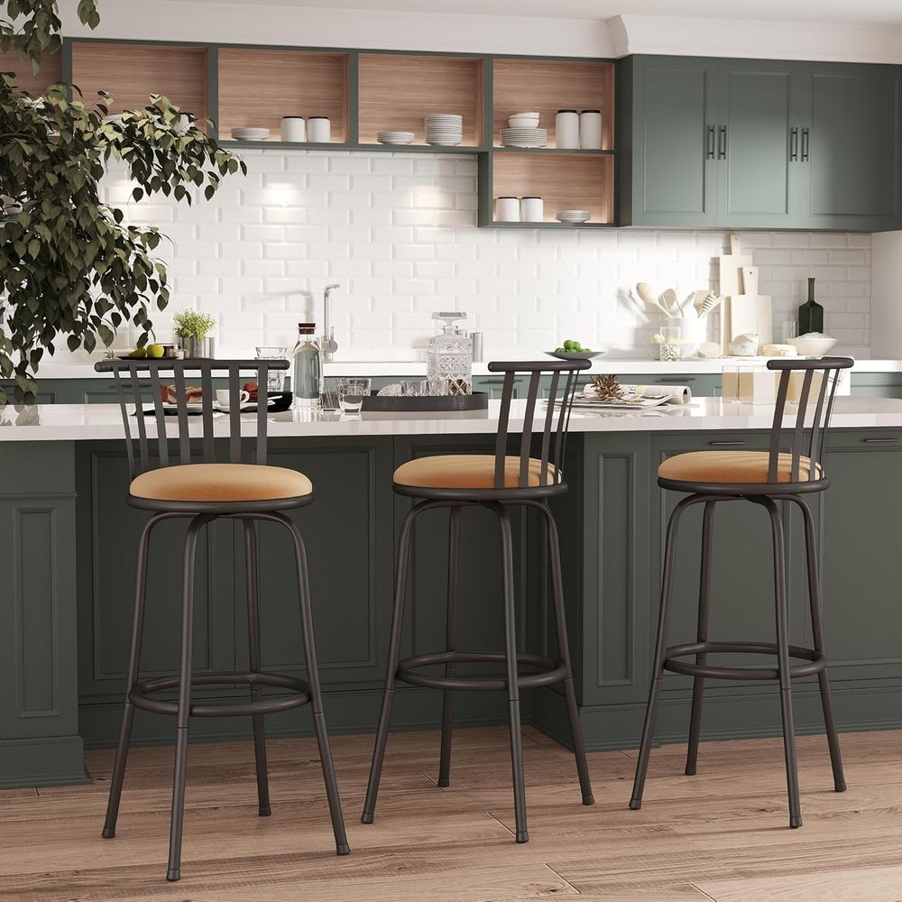 Dining Barstool with 360-Degre - Home Bar Stools ulasan dan harga