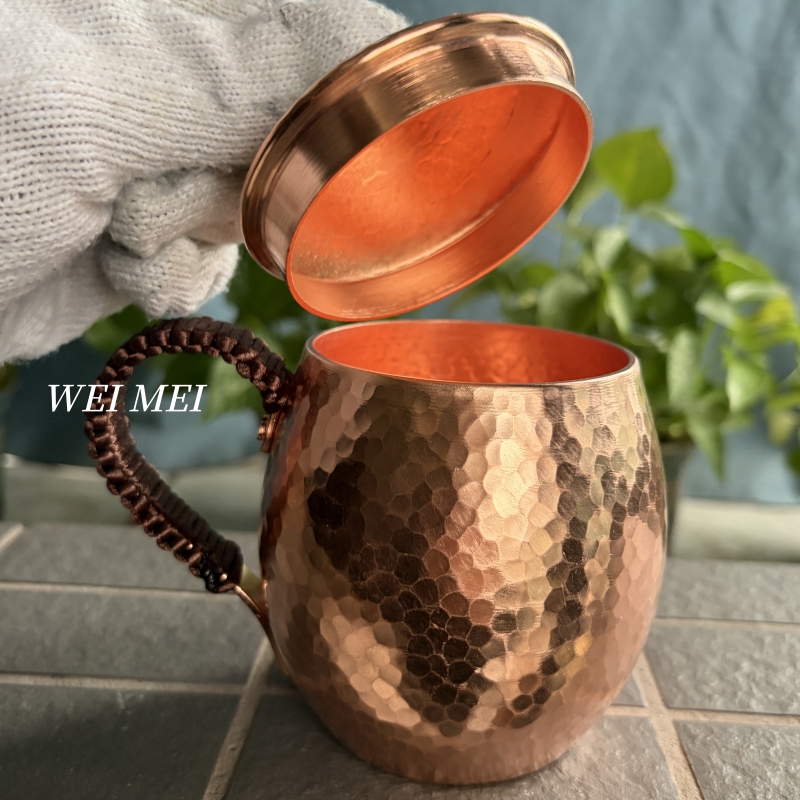 Vintage Copper Oval Coffee Mug - Mule Copper Mug ulasan dan harga