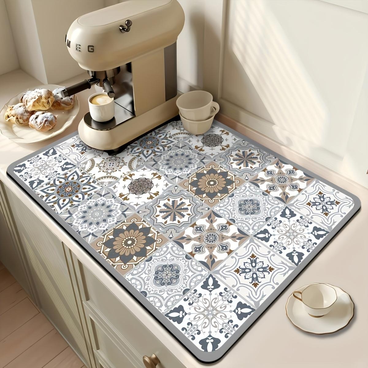 1pcs Kitchen Countertop Mat Vi - Bar Mat Rubber ulasan dan harga