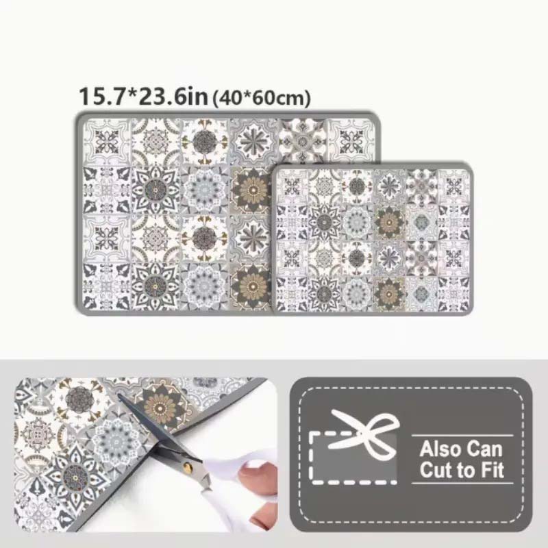 1pcs Kitchen Countertop Mat Vi - Bar Mat Rubber ulasan dan harga