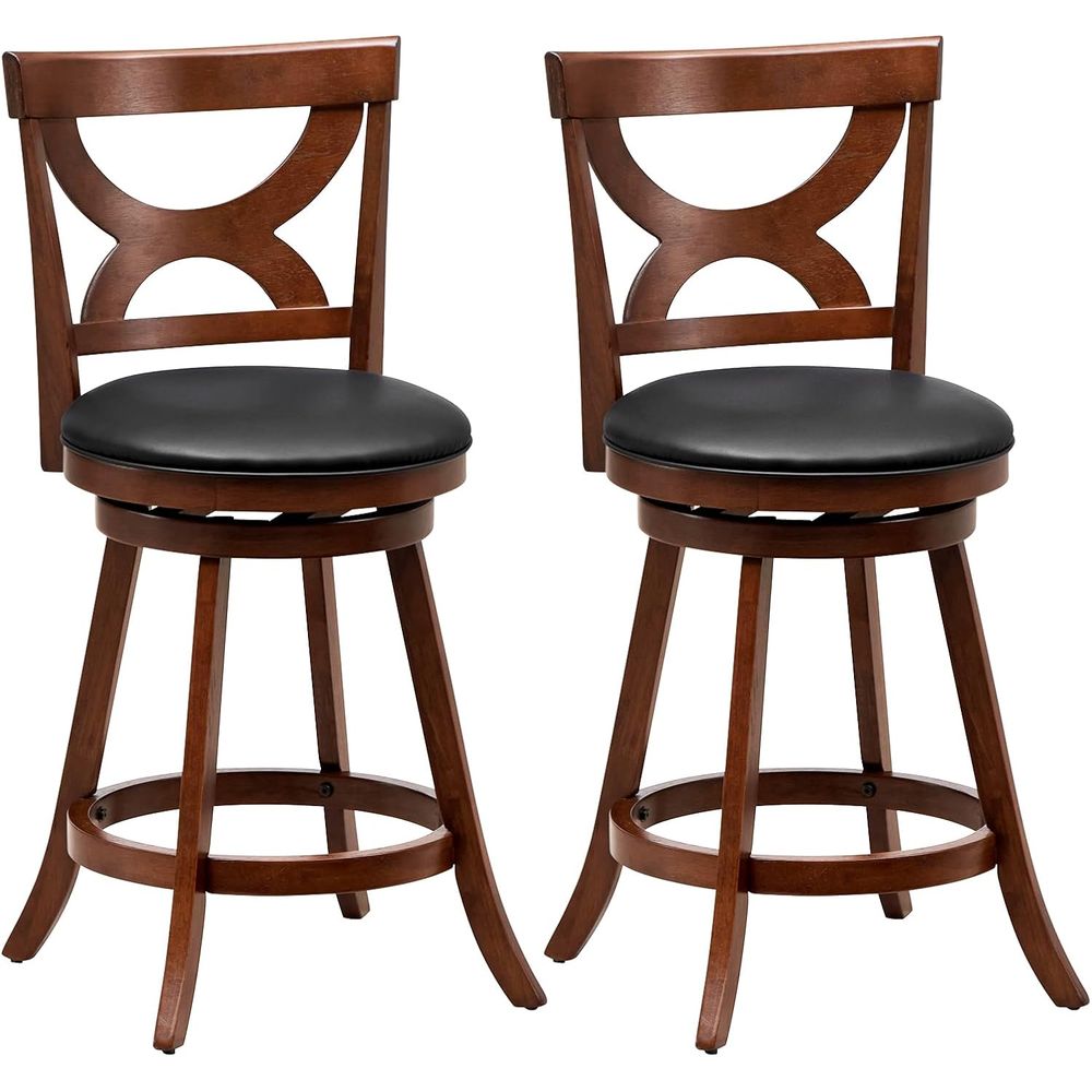 Bar Stools Set o 2, 24'' 360-D - Home Bar Stools ulasan dan harga