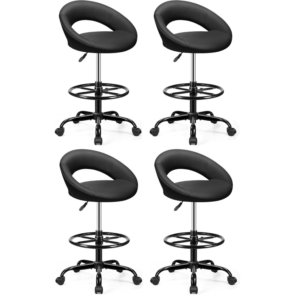 Adjustable Swivel Bar Stools w - Home Bar Stools ulasan dan harga