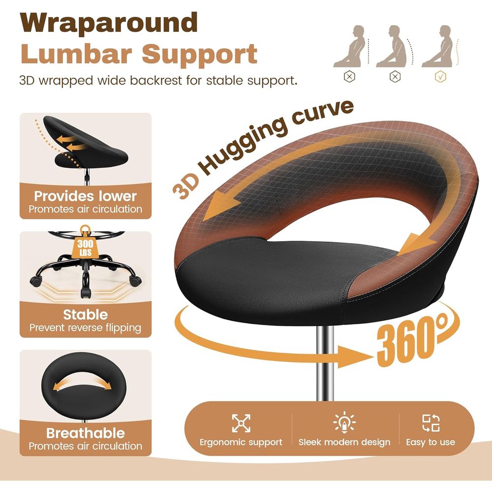 Adjustable Swivel Bar Stools w - Home Bar Stools ulasan dan harga