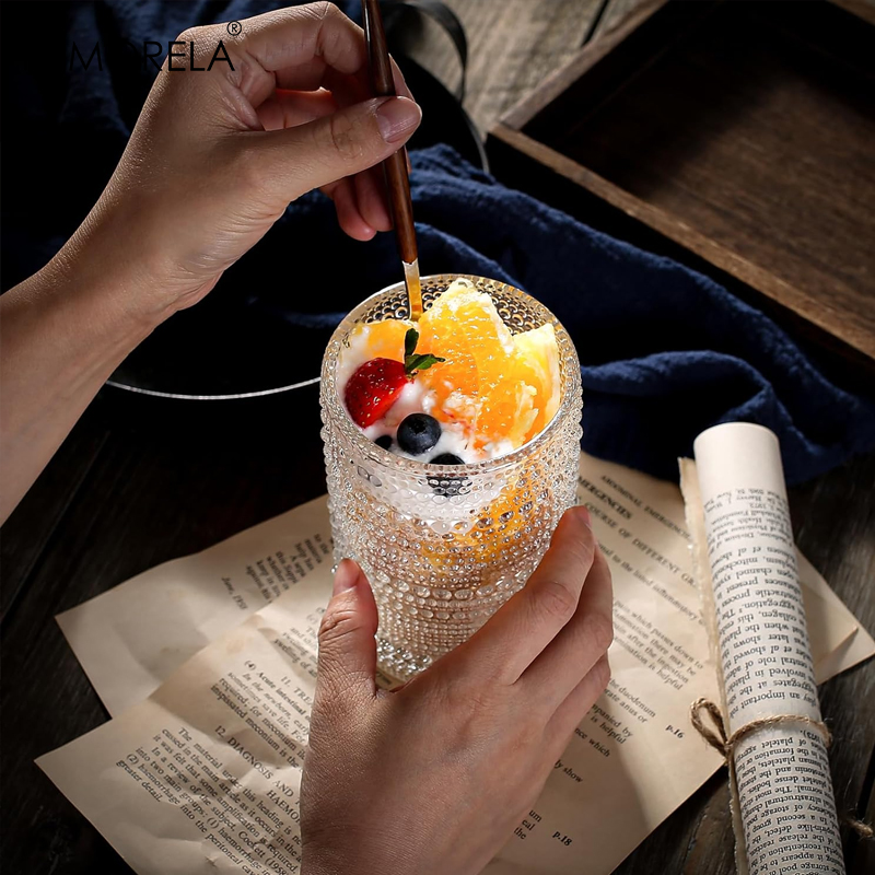 15oz Hobnail Drinking Glasses  - Highball Glass Set ulasan dan harga