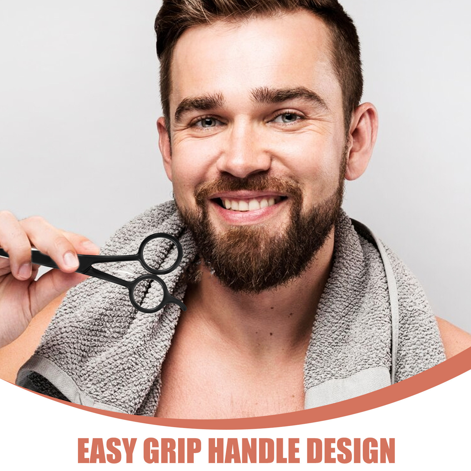 1Set Beard Shears Kit Stainles - Home Barber ulasan dan harga