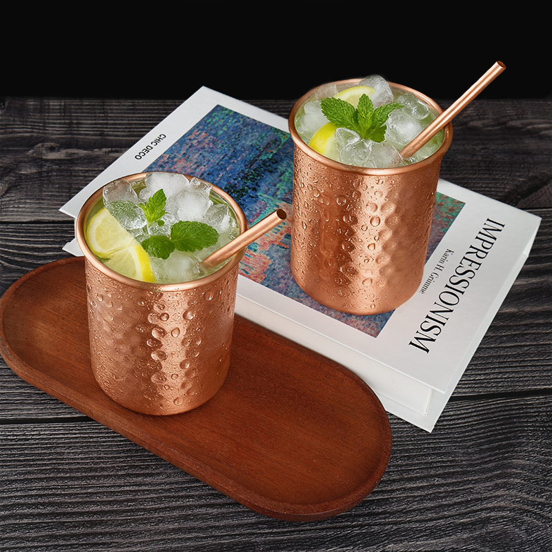 2/4PCS Pure Copper Moscow Mule - Mule Copper Mug ulasan dan harga