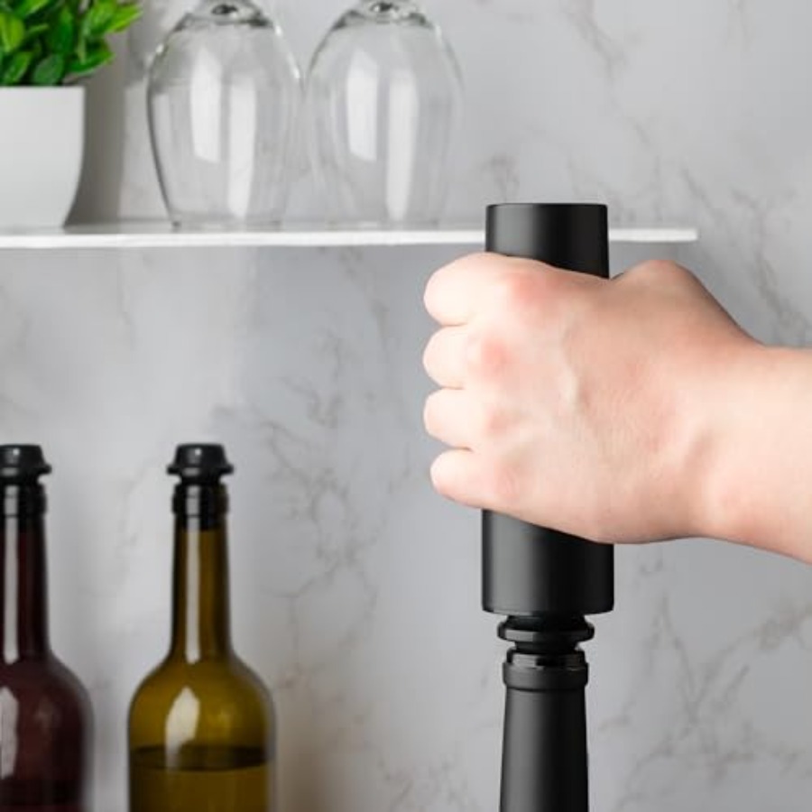 - Rechargeable Wine Saver Vacu - Wine Preservation Pump ulasan dan harga