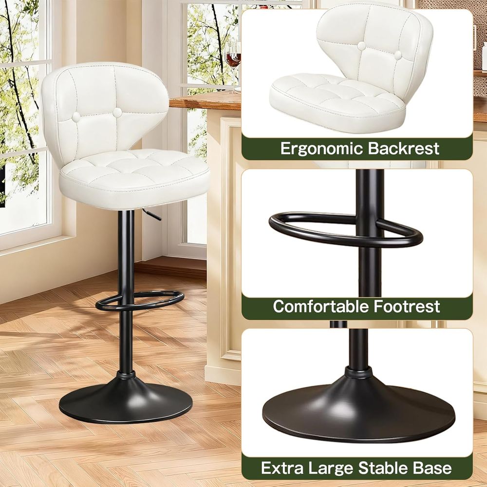 Bar Stools Set o 6, Adjustable - Home Bar Stools ulasan dan harga