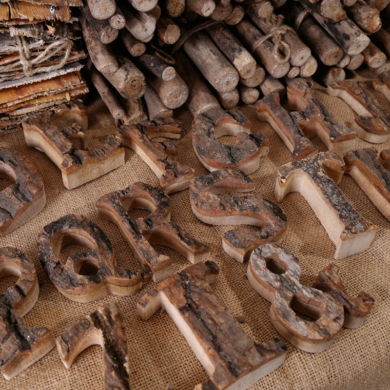 Wooden Letters Home Decor Alph - Home Bar Shelf ulasan dan harga