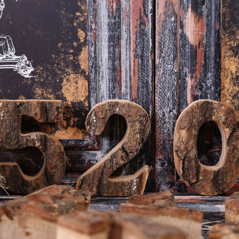 Wooden Letters Home Decor Alph - Home Bar Shelf ulasan dan harga