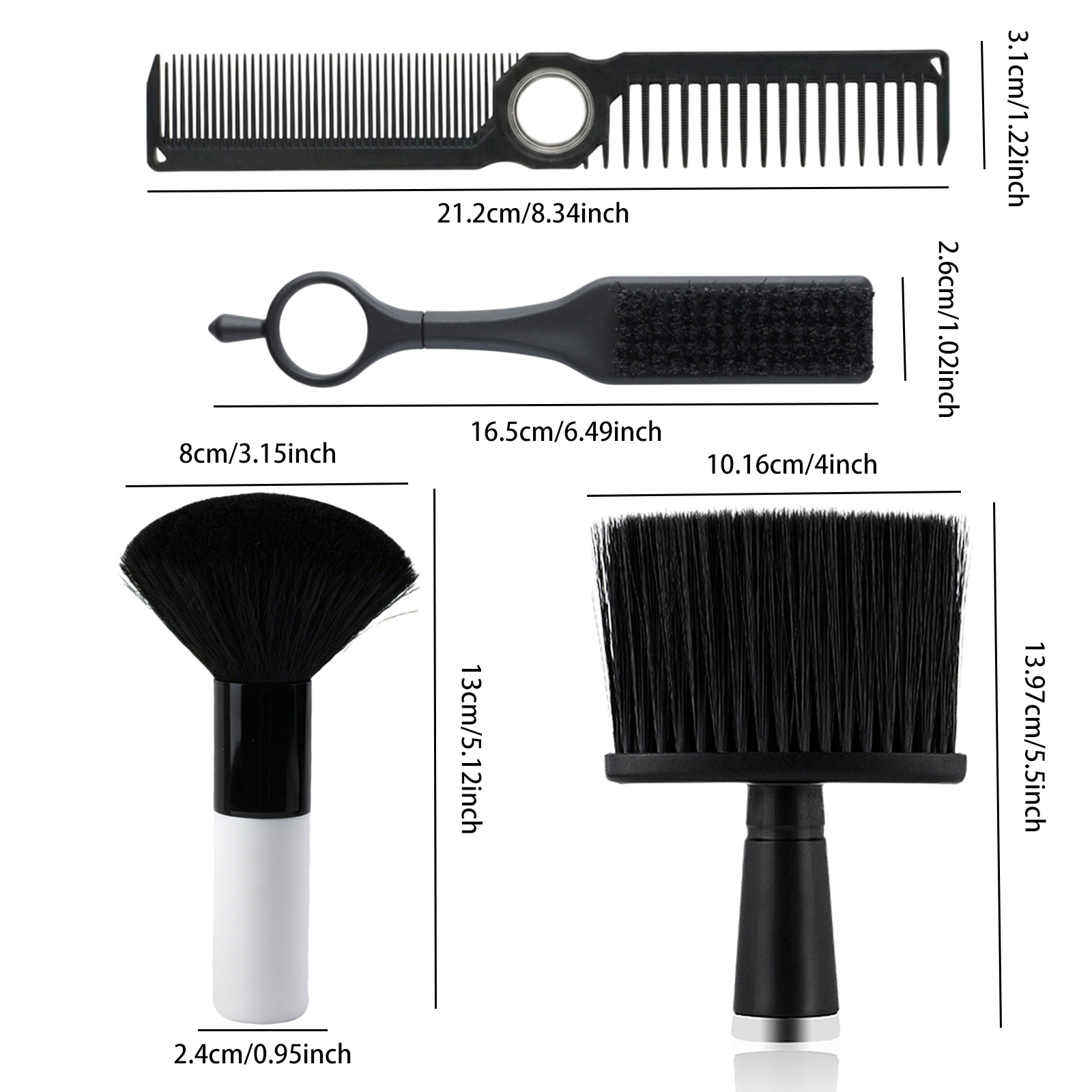 3Pcs Barber Hair Styling Kit w - Home Barber ulasan dan harga