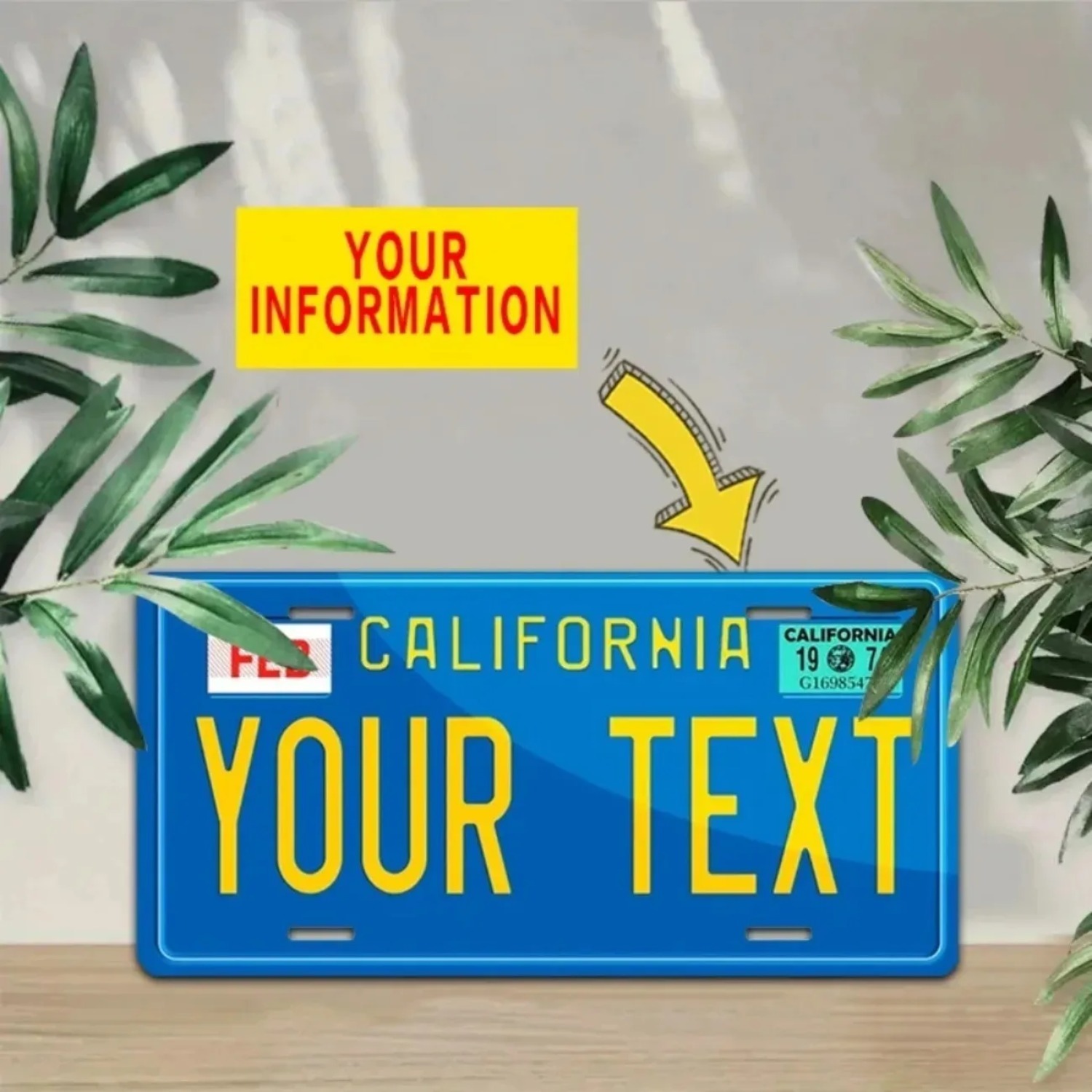 Customizable California Retro  - Home Bar Signs ulasan dan harga