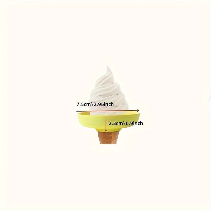 2pcs Silicone Ice Cream Holder - Garnish Tray Set ulasan dan harga
