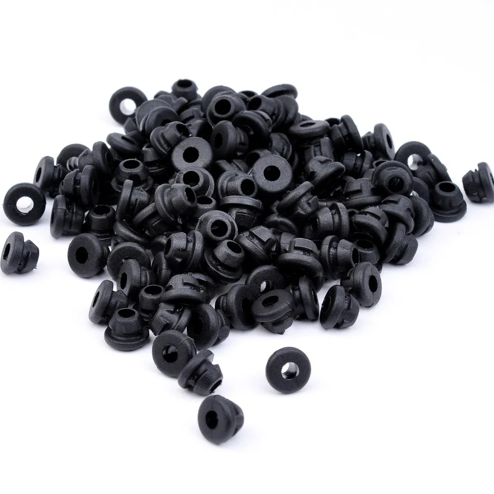 100 pcs Rubber Grommets Nipple - Bar Mat Rubber ulasan dan harga